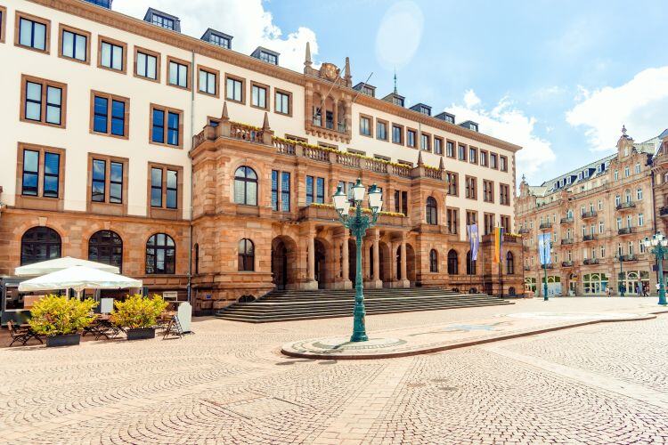 Rathaus von Wiesbaden